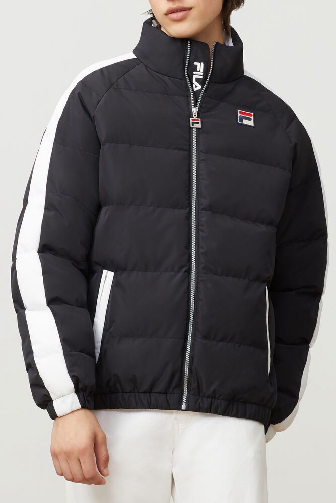 Fila Bunda Panske Ledger Puffa Čierne - IBEDP2893